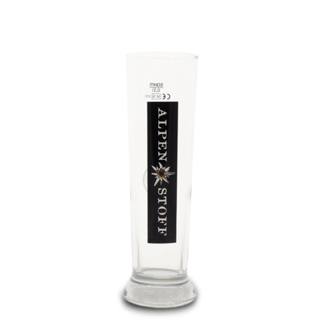 Alpenstoff Bierglas 0,3 ltr.
